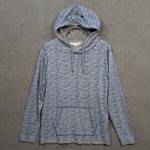 Hollister Shirt Mens Large Lightweight Hoodie Pullover Heathered Y2K Skater